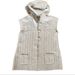 Fenn wright manson womens Sweater Lambswool Blend Hooded FWM Vest